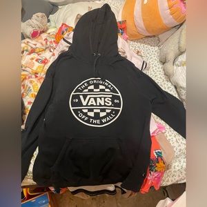 Vans black hoodie